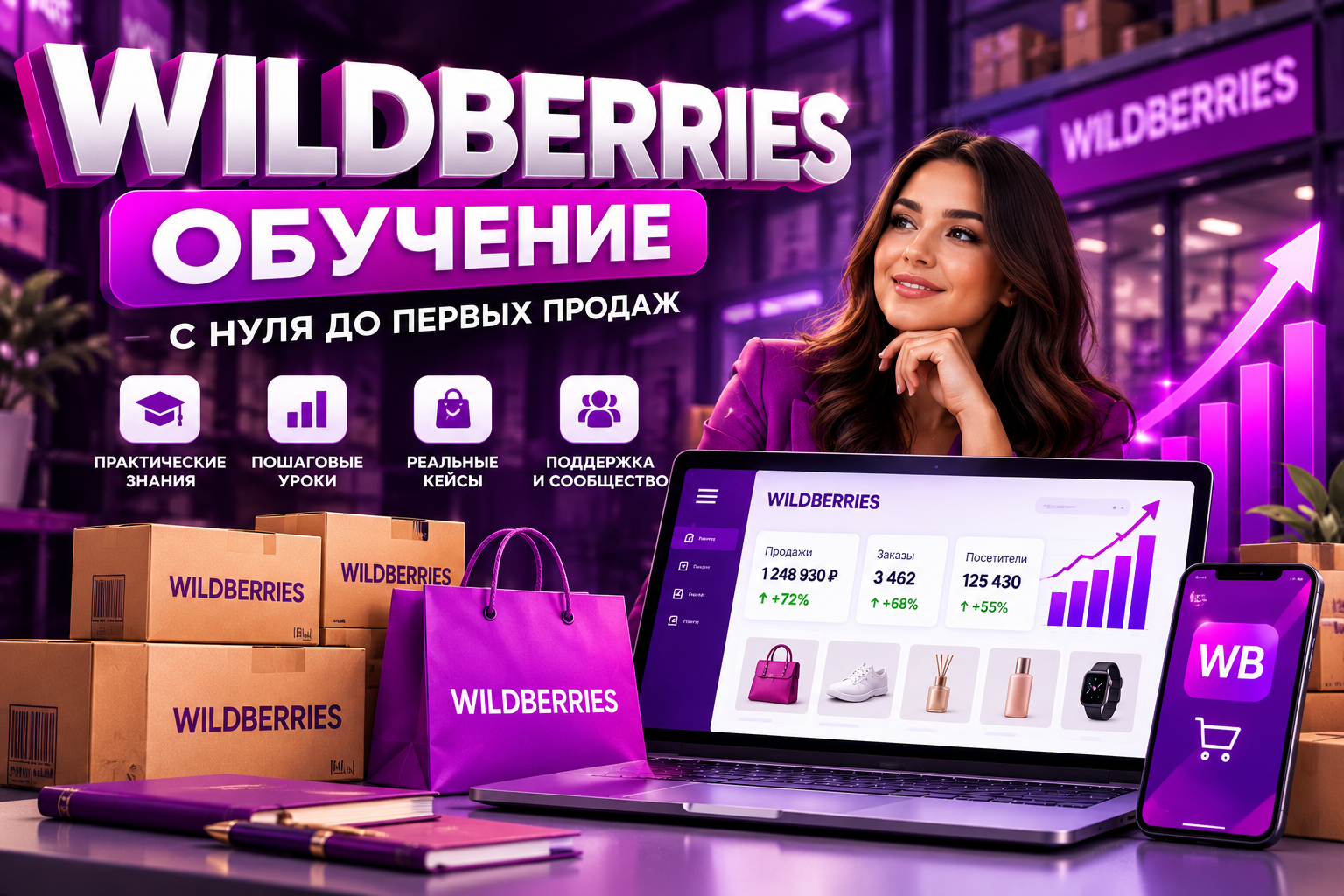 Wildberries դասընթացը ռուսերեն