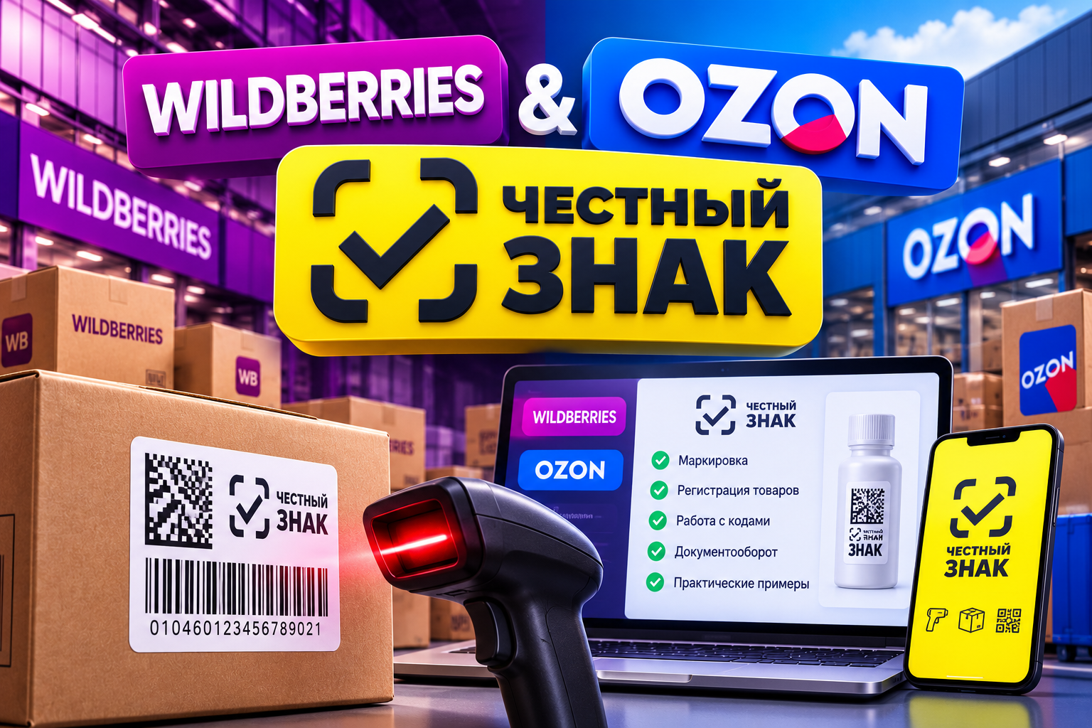 Wildberries & Ozon Честный знак
